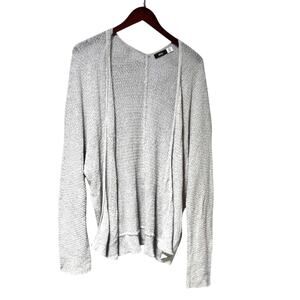 BDG Urban Outfitters Women’s Gray Open Front Lightweight Knit Cardigan Medium